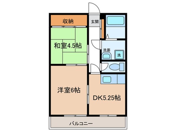 エムズハウス八社の物件間取画像